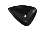 vidaXL 142998 Basin Ceramic Black Triangle 645x455x115mm vidaXL 142998 Basin Ceramic Black Triangle 645x455x115mm