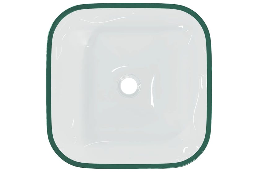 vidaXL 345236 Basin Glass 42x42x14cm Transparent vidaXL 345236 Basin Glass 42x42x14cm Transparent
