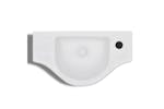 vidaXL 141930 Ceramic Bathroom Sink Basin With Faucet Hole White vidaXL 141930 Ceramic Bathroom Sink Basin With Faucet Hole White
