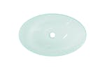 vidaXL 345244 Basin Tempered Glass 54.5x35x15.5cm Frosted vidaXL 345244 Basin Tempered Glass 54.5x35x15.5cm Frosted