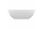 vidaXL 146921 Luxury Basin Oval-shaped Matt White 40x33cm Ceramic vidaXL 146921 Luxury Basin Oval-shaped Matt White 40x33cm Ceramic