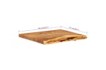 vidaXL 286318 Bathroom Vanity Top Solid Acacia Wood 58x52x3.8cm vidaXL 286318 Bathroom Vanity Top Solid Acacia Wood 58x52x3.8cm