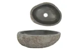 Vidaxl Basin River Stone Oval (29-38)x(24-31) Cm Vidaxl Basin River Stone Oval (29-38)x(24-31) Cm