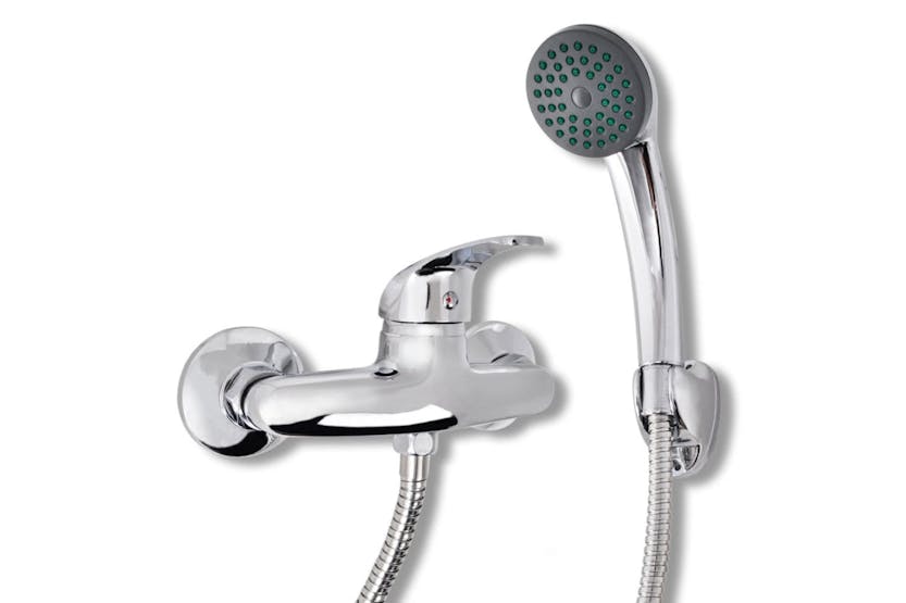 vidaXL 140831 Bath Shower Mixer Tap Kit Chrome vidaXL 140831 Bath Shower Mixer Tap Kit Chrome
