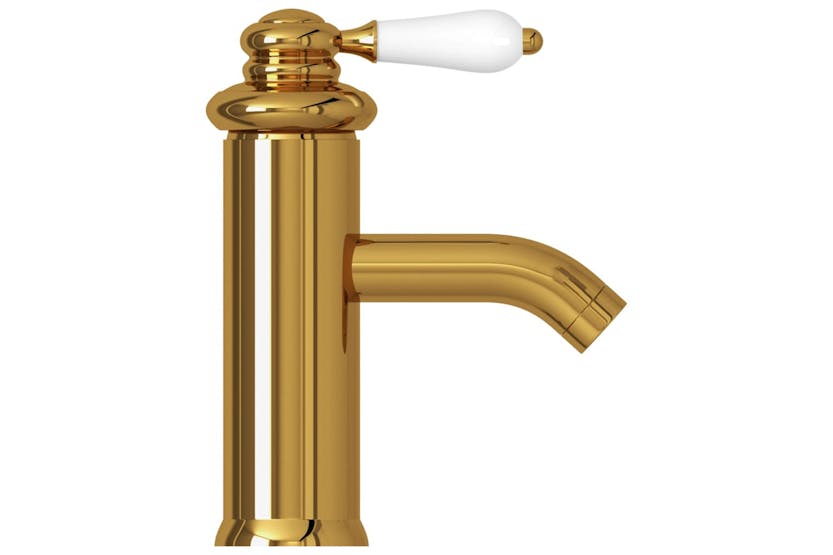 vidaXL 149072 Bathroom Basin Faucet Gold 130x180mm vidaXL 149072 Bathroom Basin Faucet Gold 130x180mm