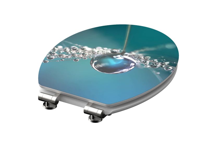 Schutte 438757 High Gloss Seat With Soft-close Water Drop Mdf Schutte 438757 High Gloss Seat With Soft-close Water Drop Mdf