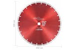 vidaXL 143243 Diamond Cutting Disc Steel 350mm vidaXL 143243 Diamond Cutting Disc Steel 350mm