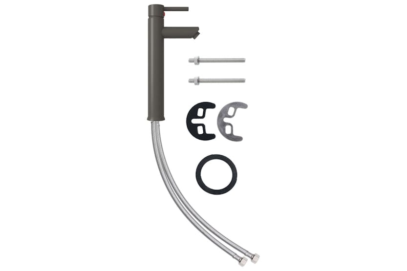 vidaXL 3098447 Bathroom Sink With Tap And Push Drain Frosted Tempered Glass vidaXL 3098447 Bathroom Sink With Tap And Push Drain Frosted Tempered Glass