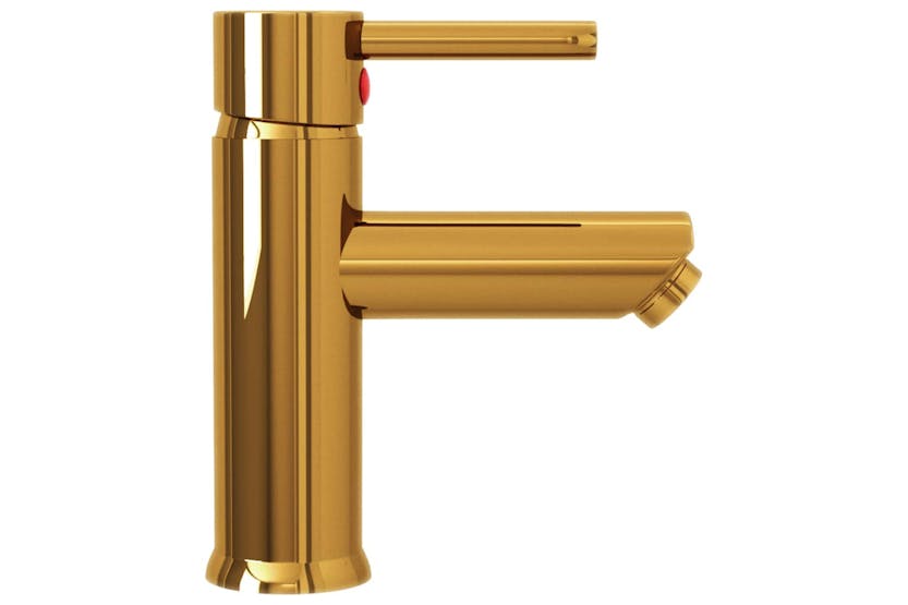 vidaXL 149067 Bathroom Basin Faucet Gold 130x176mm vidaXL 149067 Bathroom Basin Faucet Gold 130x176mm
