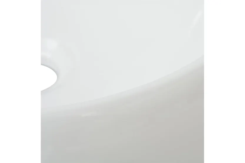 vidaXL 275495 Bathroom Basin With Mixer Tap Ceramic Round White vidaXL 275495 Bathroom Basin With Mixer Tap Ceramic Round White