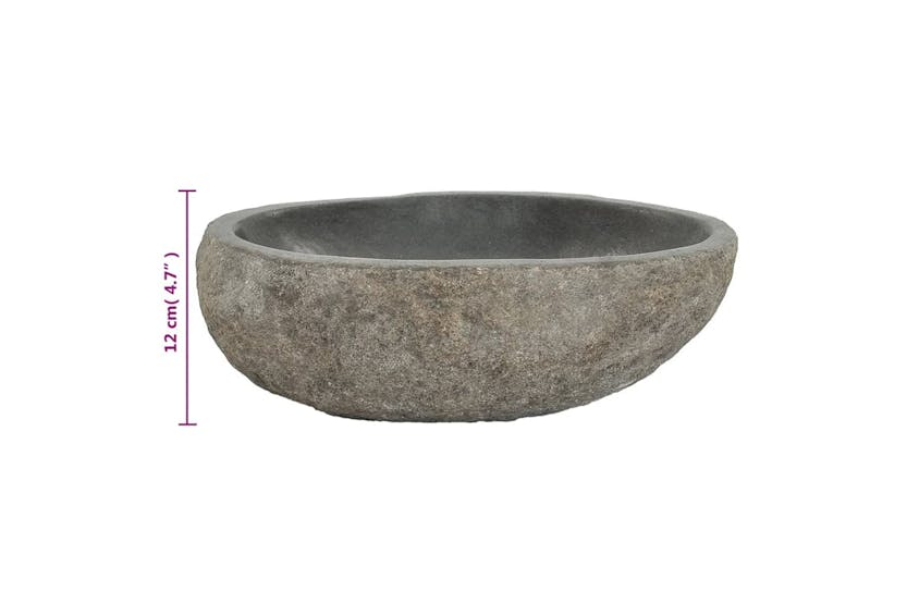 Vidaxl Basin River Stone Oval (29-38)x(24-31) Cm Vidaxl Basin River Stone Oval (29-38)x(24-31) Cm