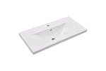 vidaXL 145062 Built-in Basin 81x39.5x18.5cm Ceramic White vidaXL 145062 Built-in Basin 81x39.5x18.5cm Ceramic White