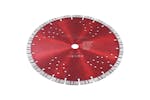 vidaXL 143232 Diamond Cutting Disc With Turbo And Holes Steel 300mm vidaXL 143232 Diamond Cutting Disc With Turbo And Holes Steel 300mm