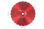 vidaXL 143244 Diamond Cutting Disc Steel 350mm vidaXL 143244 Diamond Cutting Disc Steel 350mm