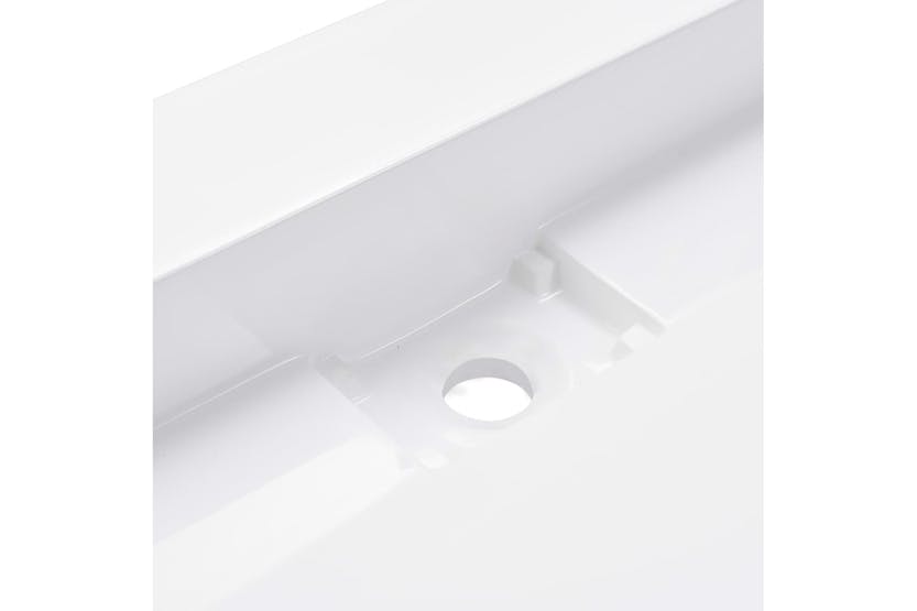 vidaXL 144068 Wash Basin Mineral Cast/marble Cast | White vidaXL 144068 Wash Basin Mineral Cast/marble Cast | White