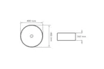 vidaXL 275495 Bathroom Basin With Mixer Tap Ceramic Round White vidaXL 275495 Bathroom Basin With Mixer Tap Ceramic Round White