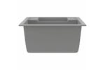 Vidaxl Kitchen Sink With Overflow Hole Double Basins Grey Granite Vidaxl Kitchen Sink With Overflow Hole Double Basins Grey Granite