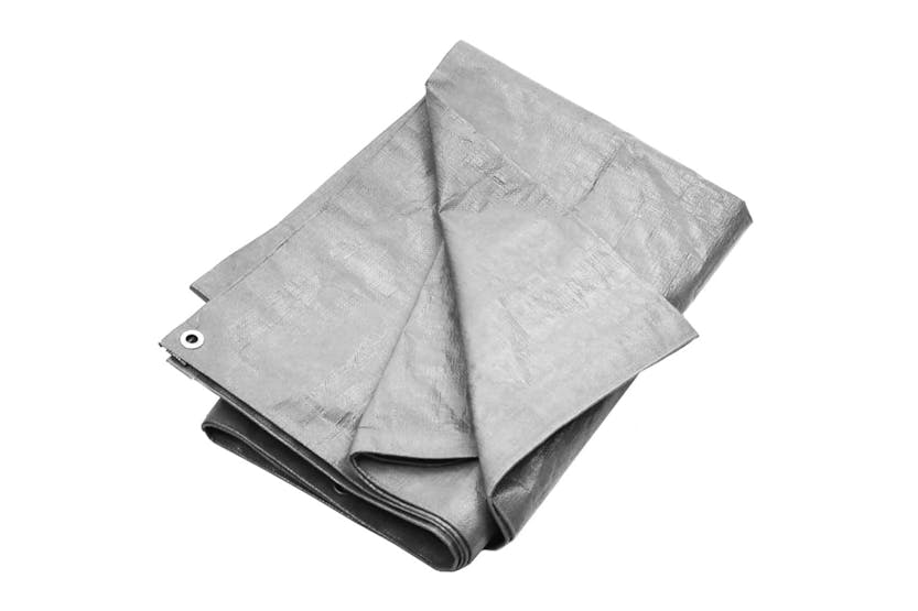 vidaXL 151488 Tarpaulin 180 G/m² 4x6 M Grey Hdpe vidaXL 151488 Tarpaulin 180 G/m² 4x6 M Grey Hdpe