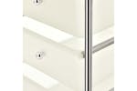 vidaXL 320399 4-drawer Mobile Storage Trolley White Plastic vidaXL 320399 4-drawer Mobile Storage Trolley White Plastic