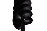 vidaXL 141024 Ground Drill With Handle Auger Bit 100mm Double Spirals Steel Black vidaXL 141024 Ground Drill With Handle Auger Bit 100mm Double Spirals Steel Black
