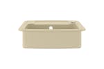 Vidaxl Granite Kitchen Sink Single Basin Beige Vidaxl Granite Kitchen Sink Single Basin Beige