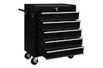 vidaXL 147172 Workshop Tool Trolley with 5 Drawers | Black vidaXL 147172 Workshop Tool Trolley with 5 Drawers | Black