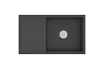 vidaXL 51521 Handmade Kitchen Sink Black Stainless Steel vidaXL 51521 Handmade Kitchen Sink Black Stainless Steel