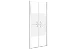 vidaXL 148790 Shower Door Half Frosted Esg 96x190cm vidaXL 148790 Shower Door Half Frosted Esg 96x190cm