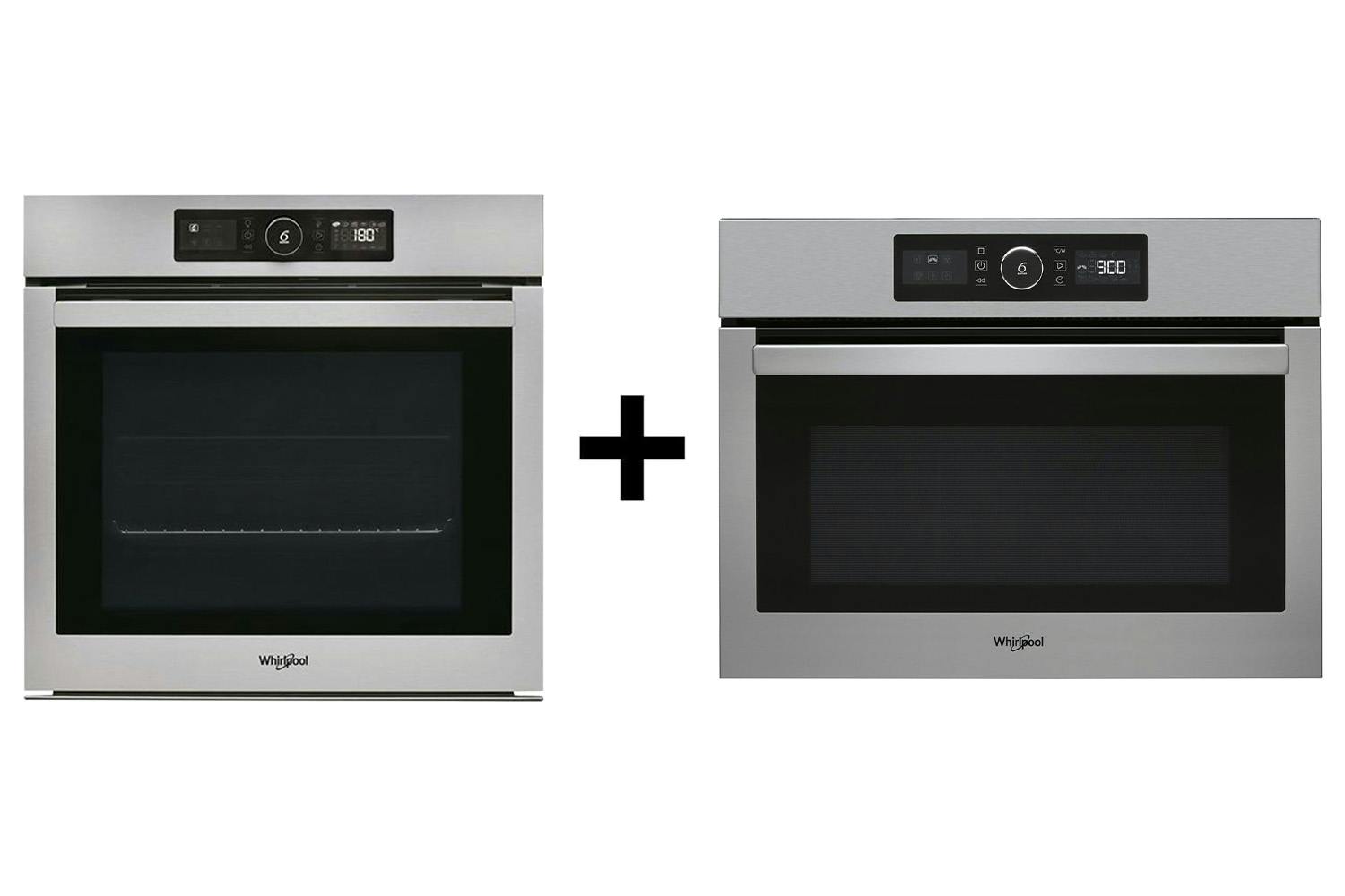 Whirlpool Built-in Single Oven & 40L 900W Built-in Microwave Oven Bundle