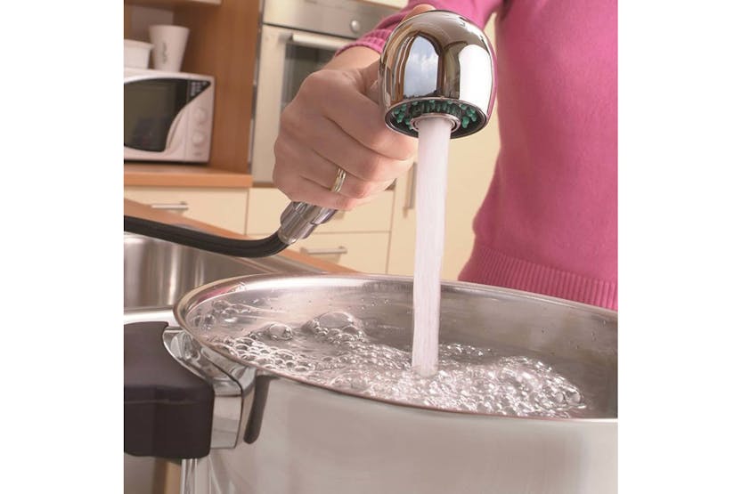 Schutte 435077 Sink Mixer With Pull-out Spray Ultra Low Pressure Chrome Schutte 435077 Sink Mixer With Pull-out Spray Ultra Low Pressure Chrome