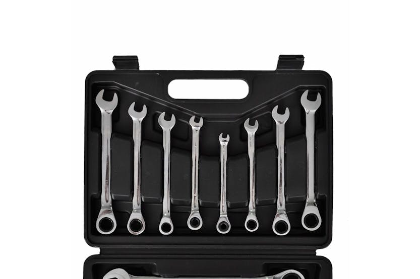 vidaXL 140269 Ratchet Wrench Set 12 Pcs vidaXL 140269 Ratchet Wrench Set 12 Pcs