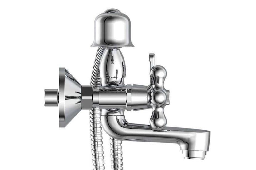 Schutte 429363 2-handle Bath Mixer With Hand Shower Elk Chrome Schutte 429363 2-handle Bath Mixer With Hand Shower Elk Chrome