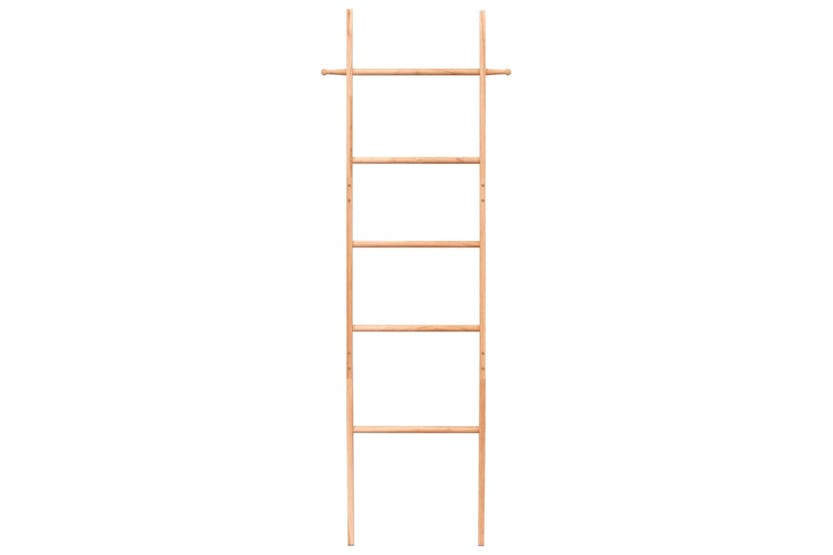 vidaXL 350375 Towel Ladder 170cm Solid Wood Walnut vidaXL 350375 Towel Ladder 170cm Solid Wood Walnut