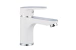 Schutte 425797 Basin Mixer Tap Alaska White And Chrome Schutte 425797 Basin Mixer Tap Alaska White And Chrome
