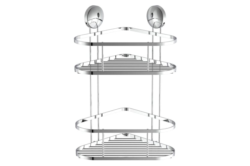 Eisl 438828 Shower Corner Rack Chrome 22x18x35 Cm Eisl 438828 Shower Corner Rack Chrome 22x18x35 Cm