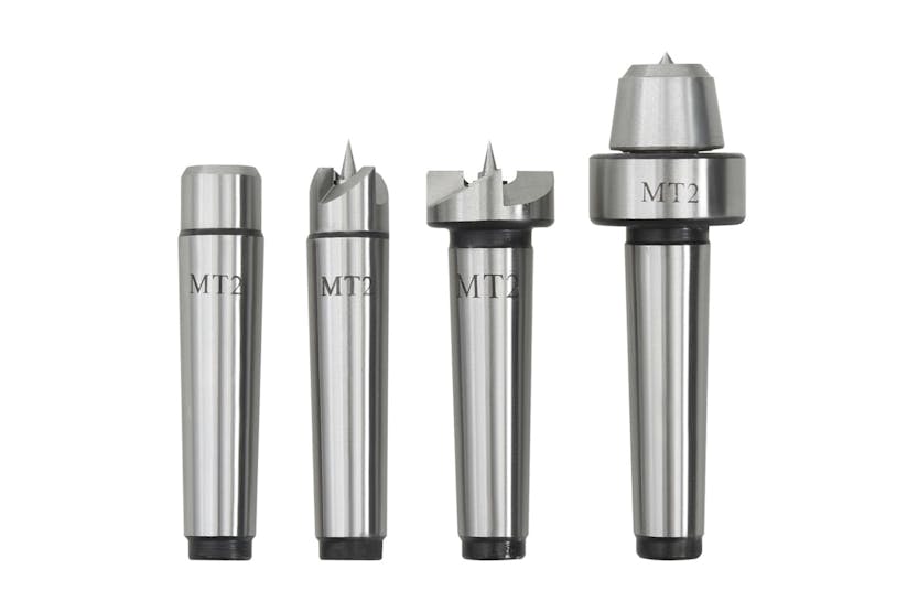 vidaXL 146687 Wood Lathe Centers 4 Pcs Mt2 Steel vidaXL 146687 Wood Lathe Centers 4 Pcs Mt2 Steel