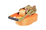 vidaXL 142663 Ratchet Tie Down Straps 10 Pcs 2 Tonnes 8mx50mm Orange vidaXL 142663 Ratchet Tie Down Straps 10 Pcs 2 Tonnes 8mx50mm Orange