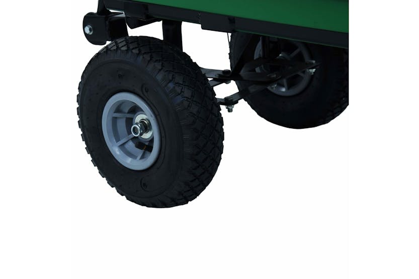 vidaXL 145507 Garden Tipping Hand Cart 300 Kg 75l Green vidaXL 145507 Garden Tipping Hand Cart 300 Kg 75l Green