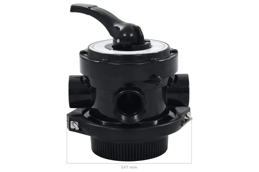 vidaXL 91732 Multiport Valve For Sand Filter Abs 1.5" 4-way vidaXL 91732 Multiport Valve For Sand Filter Abs 1.5" 4-way