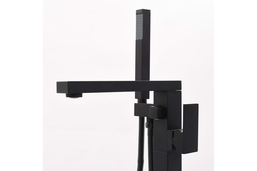 vidaXL 145096 Freestanding Bathtub Faucet Black Stainless Steel 90cm vidaXL 145096 Freestanding Bathtub Faucet Black Stainless Steel 90cm