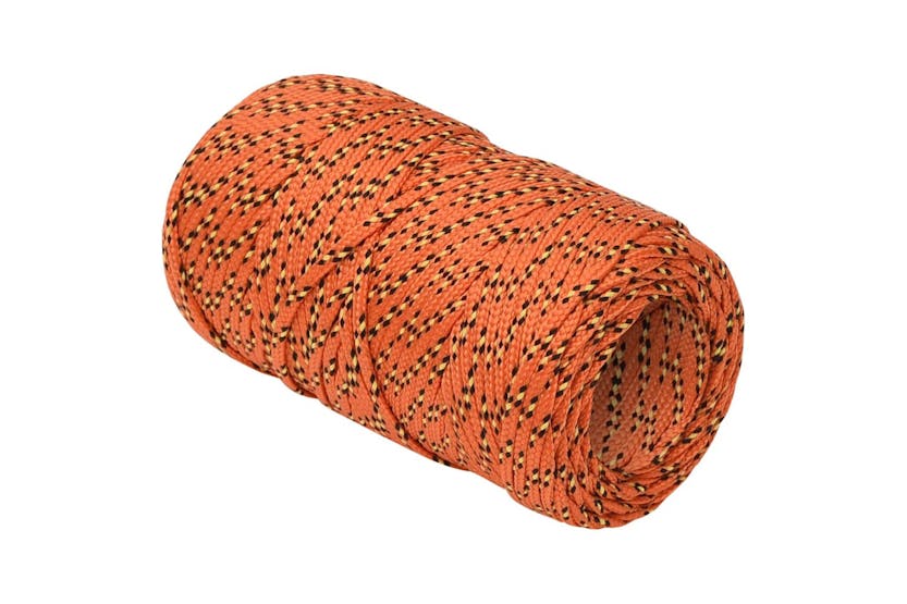 vidaXL 152639 Boat Rope Orange 2mm 500 M Polypropylene vidaXL 152639 Boat Rope Orange 2mm 500 M Polypropylene