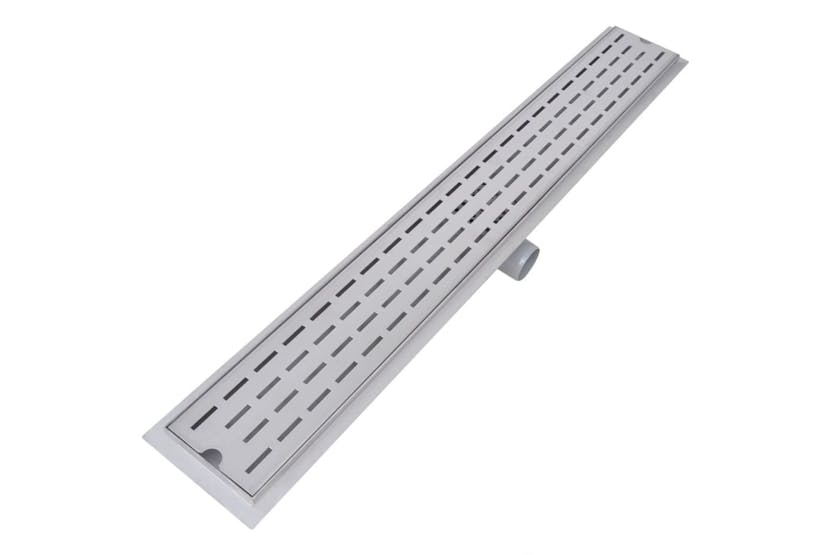 vidaXL 275957 Linear Shower Drain 2 Pcs Line 930x140mm Stainless Steel vidaXL 275957 Linear Shower Drain 2 Pcs Line 930x140mm Stainless Steel