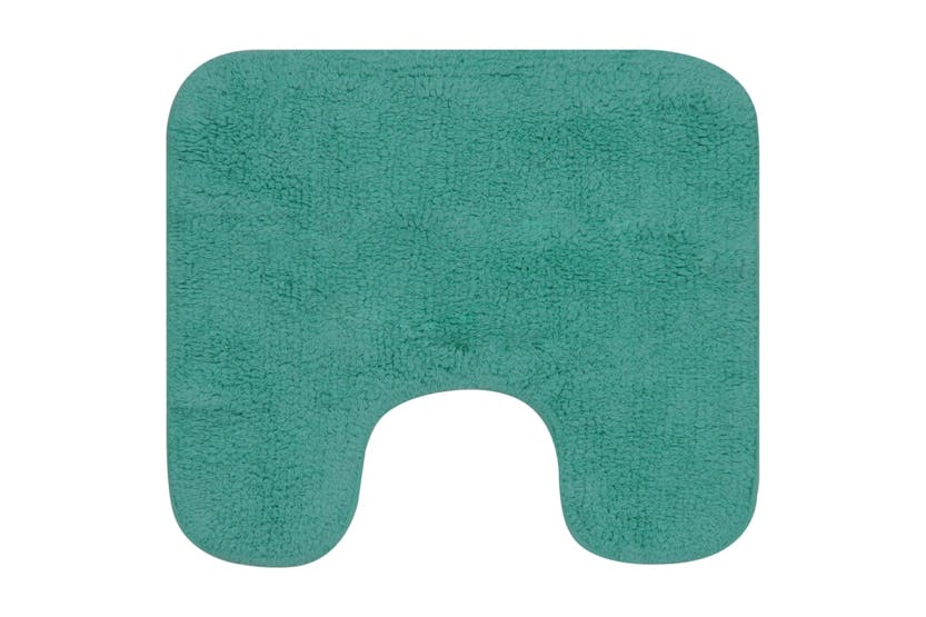 vidaXL 133236 Bathroom Mat Set 2 Pieces Fabric Turquoise vidaXL 133236 Bathroom Mat Set 2 Pieces Fabric Turquoise