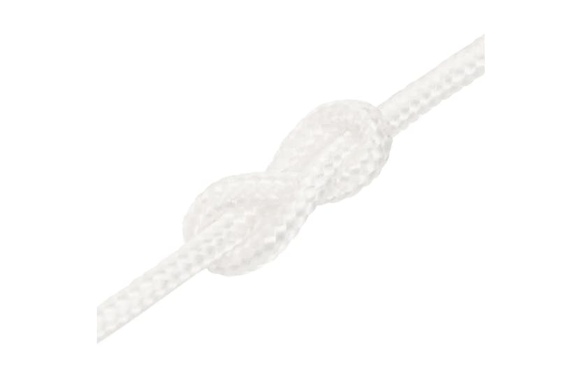 vidaXL 152534 Boat Rope Full White 3mm 25 M Polypropylene vidaXL 152534 Boat Rope Full White 3mm 25 M Polypropylene