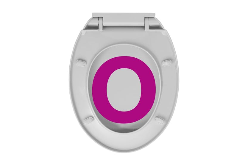 vidaXL 145814 Soft-close Toilet Seat Light Grey Oval vidaXL 145814 Soft-close Toilet Seat Light Grey Oval