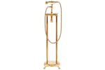 vidaXL 145095 Freestanding Bathtub Faucet Stainless Steel 99.5cm Gold vidaXL 145095 Freestanding Bathtub Faucet Stainless Steel 99.5cm Gold