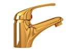 vidaXL 149081 Basin Mixer Tap Gold 13x10cm vidaXL 149081 Basin Mixer Tap Gold 13x10cm