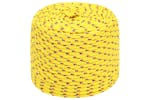 vidaXL 152616 Boat Rope Yellow 10mm 500 M Polypropylene vidaXL 152616 Boat Rope Yellow 10mm 500 M Polypropylene