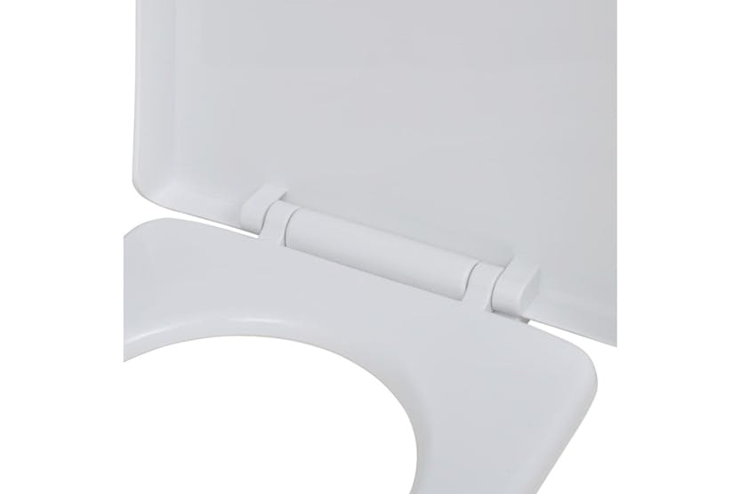 vidaXL 275928 Toilet Seats With Soft Close Lids 2 Pcs Plastic White vidaXL 275928 Toilet Seats With Soft Close Lids 2 Pcs Plastic White