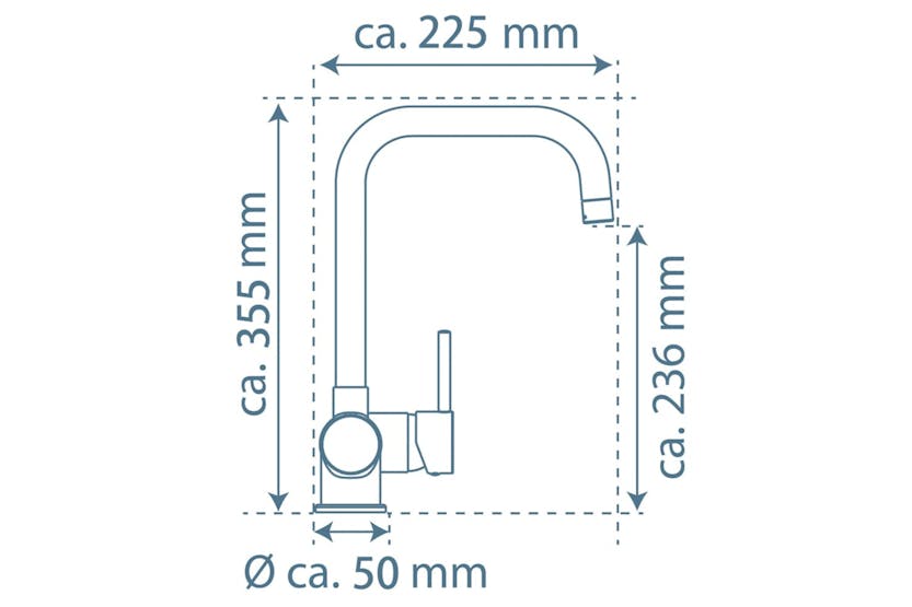 Eisl 438796 Sink Mixer Futura Black Eisl 438796 Sink Mixer Futura Black